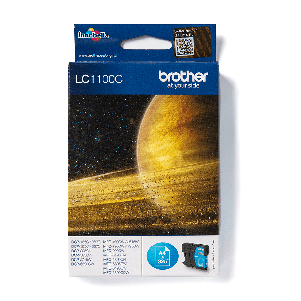 Brother LC1100C mustekasetti 1 kpl Alkuperäinen Syaani