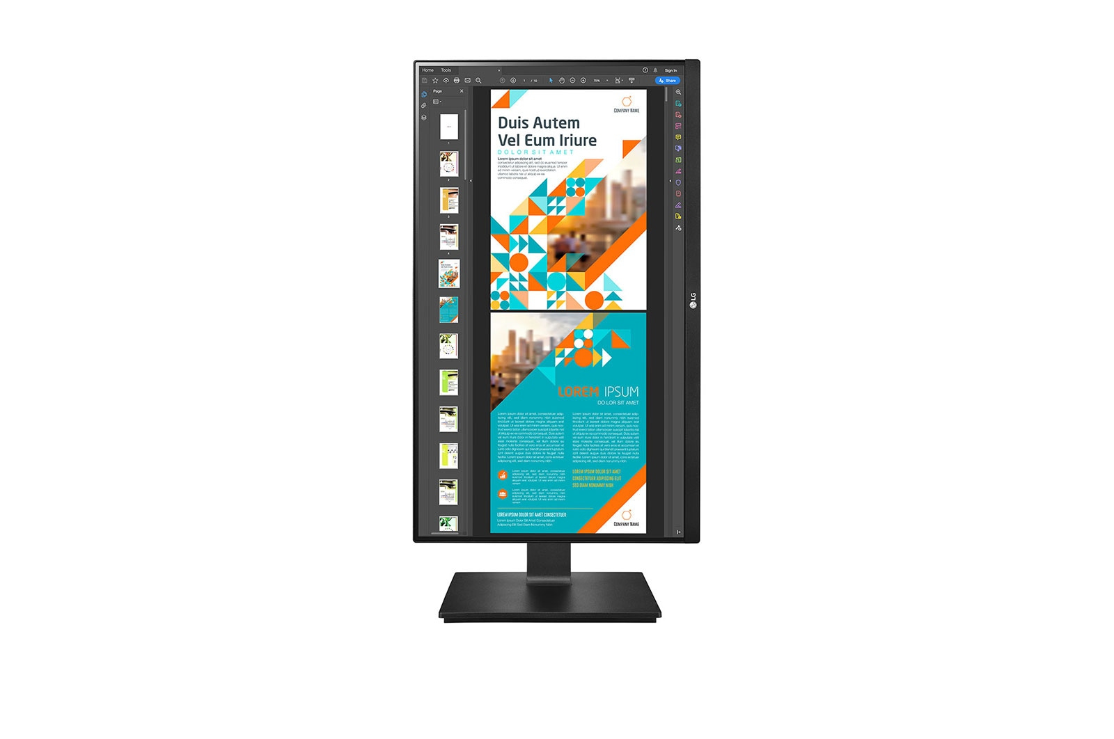 LG 24QP550-B computer monitor – image 9