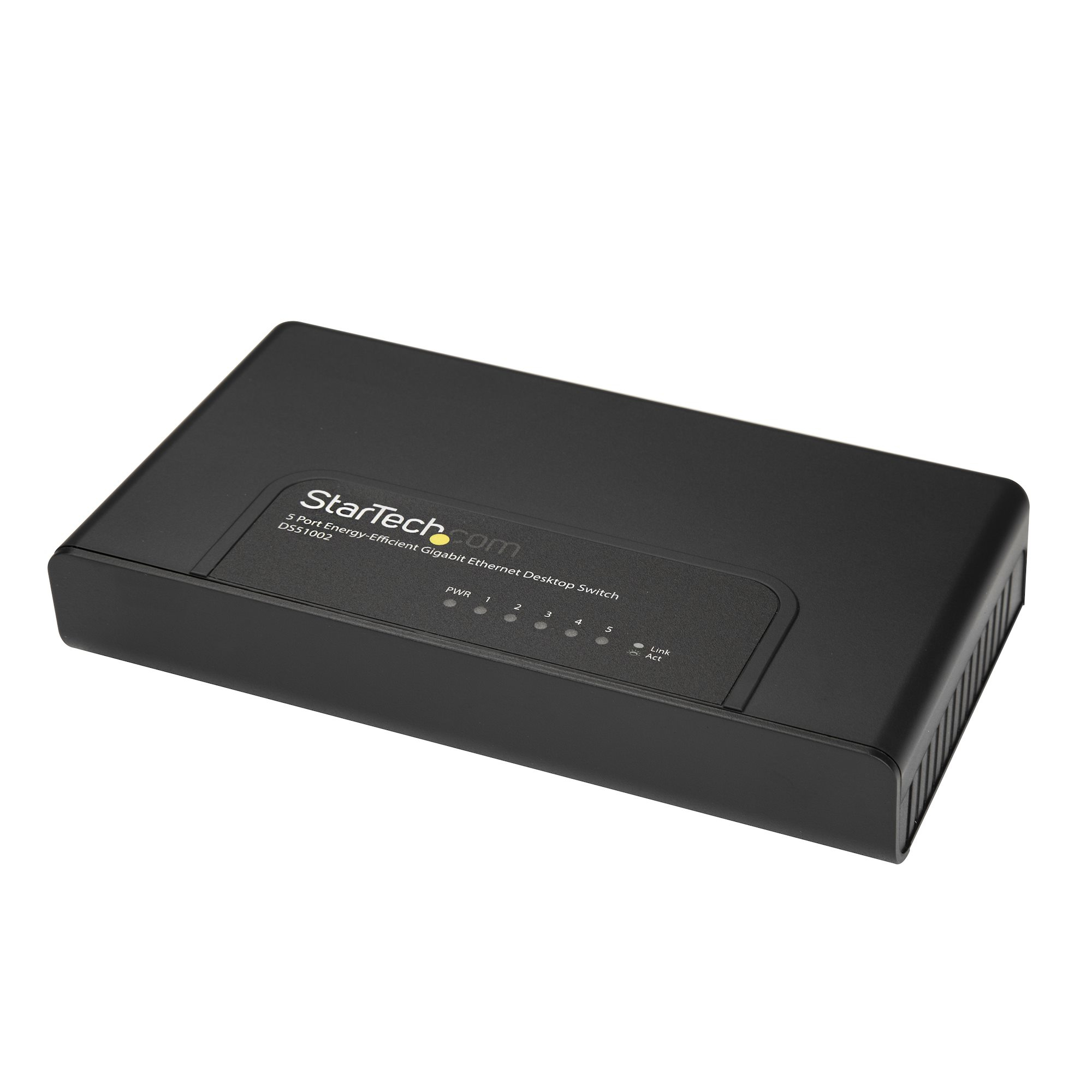 StarTech.com 5 Port Unmanaged Energy-Efficient Gigabit Ethernet Switch - Desktop / Wall Mount Network Switch – image 1