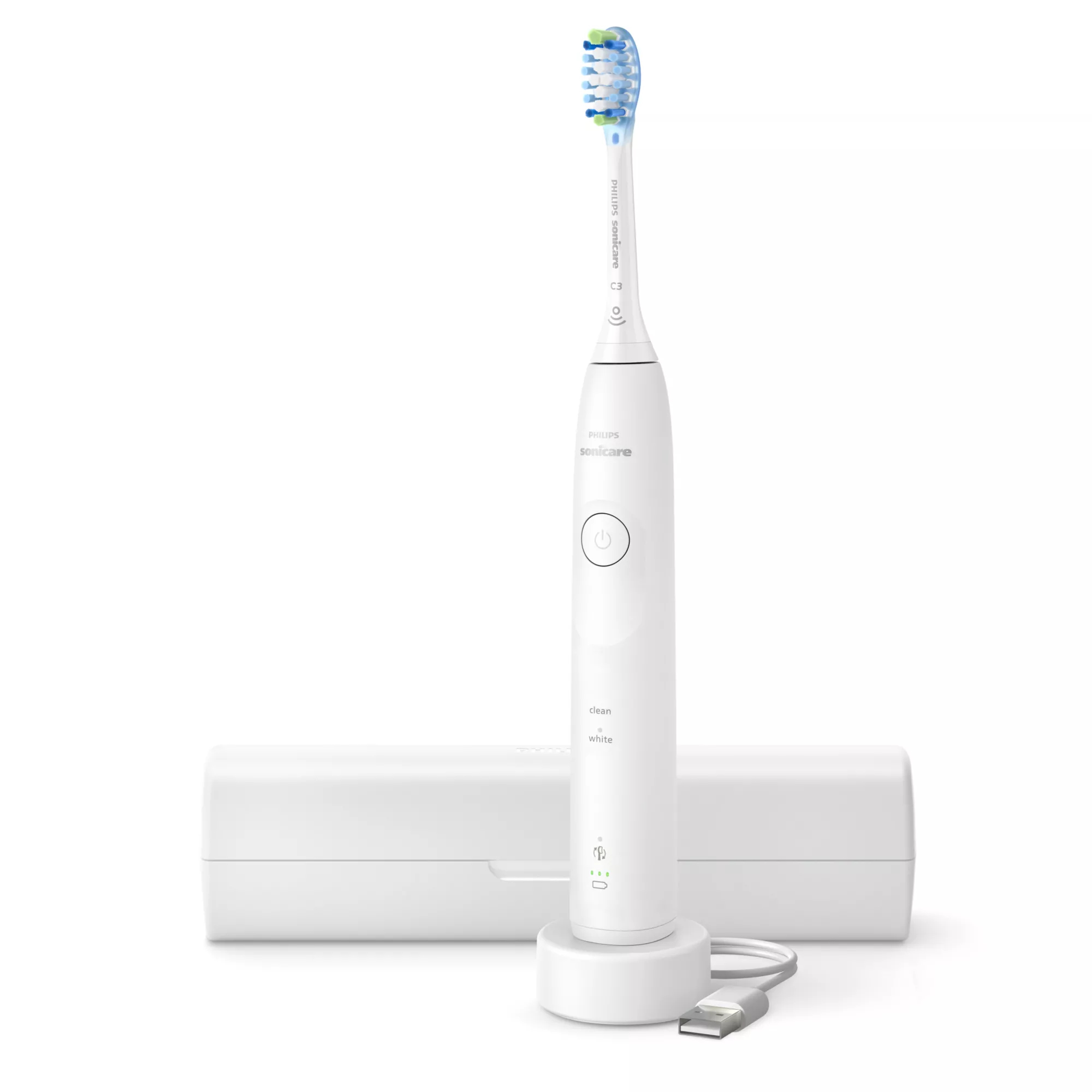 Philips HX7110/07 electric toothbrush Adult Sonic toothbrush White