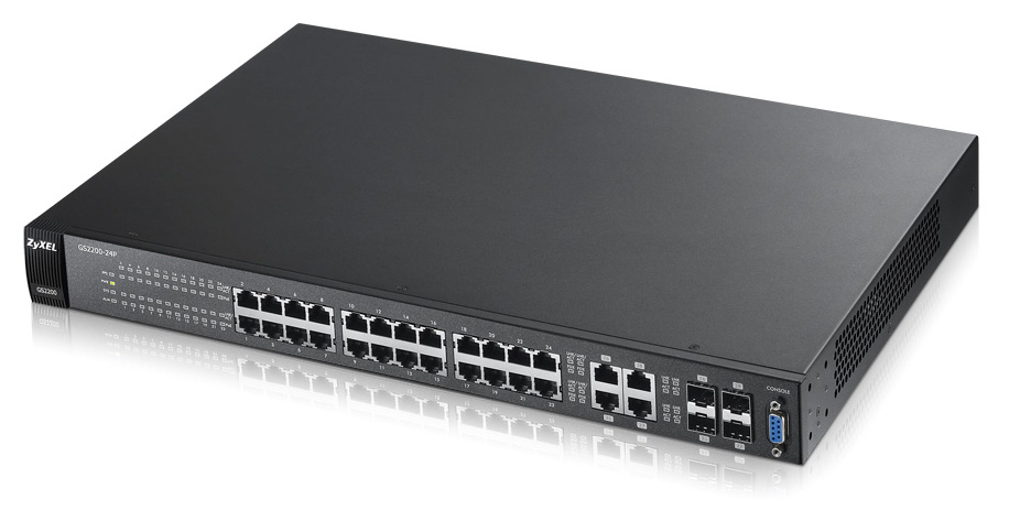 Zyxel GS2200-24P Managed PoE Switch