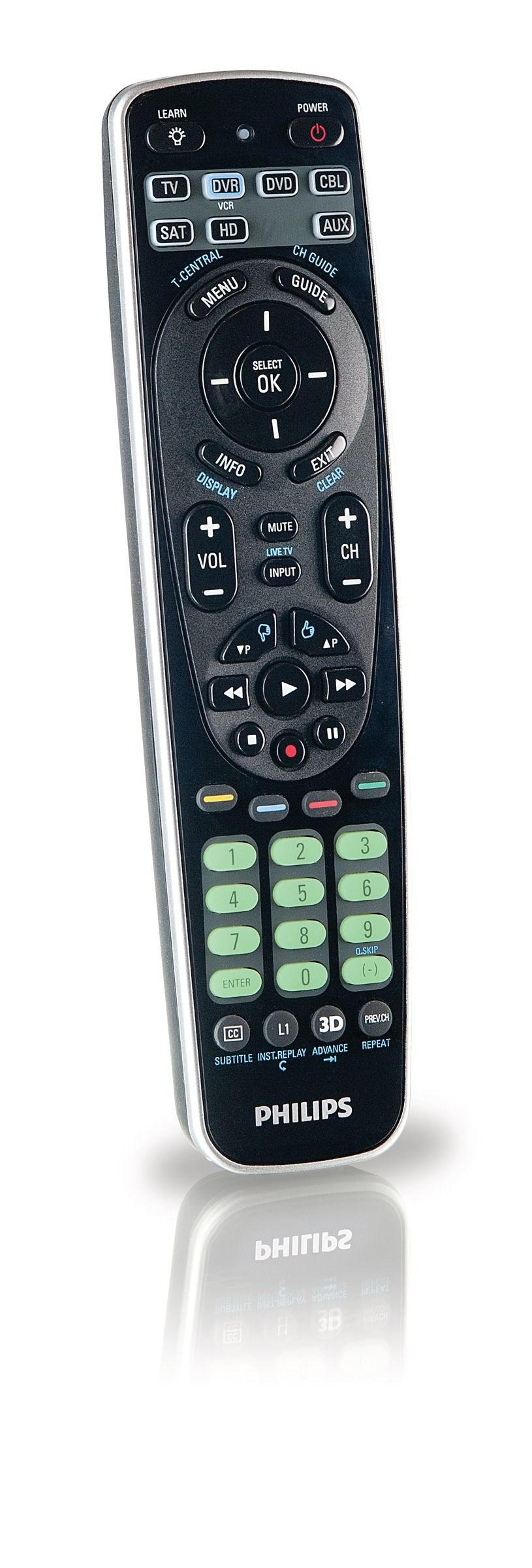 Philips Perfect replacement Universal remote control SRP6207/27 – image 1