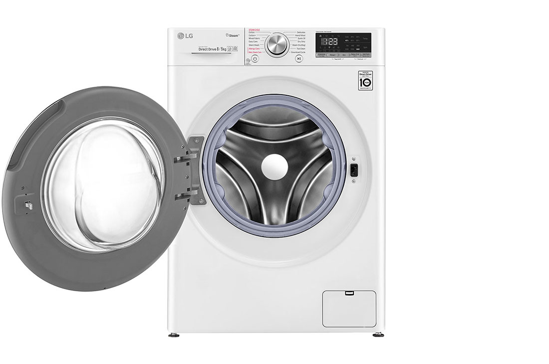 LG FWV585WS washer dryer Freestanding Front-load Blue, White – image 2