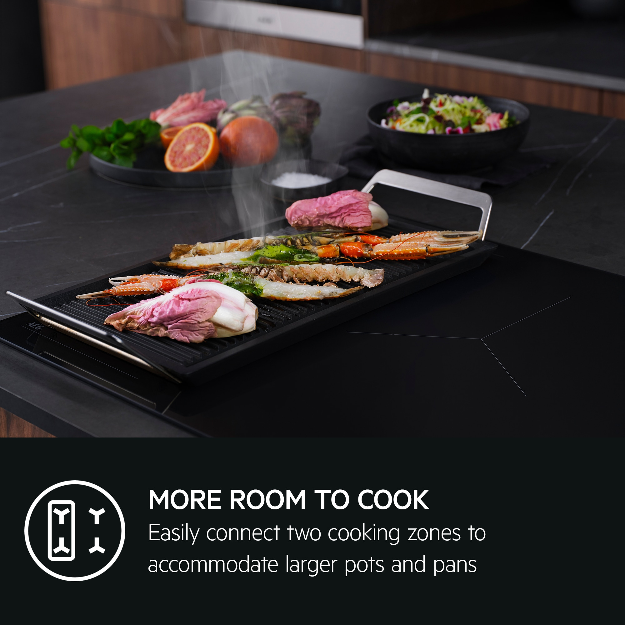AEG TK85IM30FZ hob Black Built-in – image 9