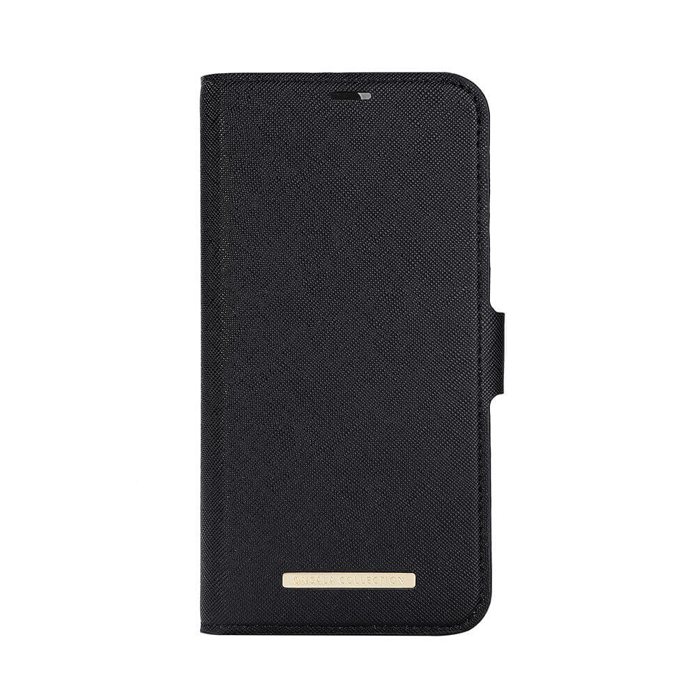 Onsala Wallet Case Eco Midnight Black - iPhone 14 Plus