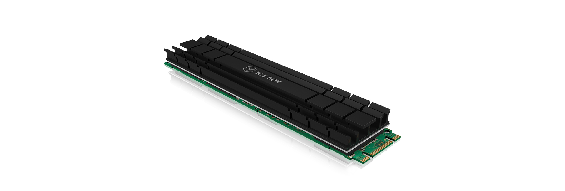 ICY BOX IB-M2HS-1001 Solid-state drive Heatsink/Radiator Black 1 pc(s) – image 4