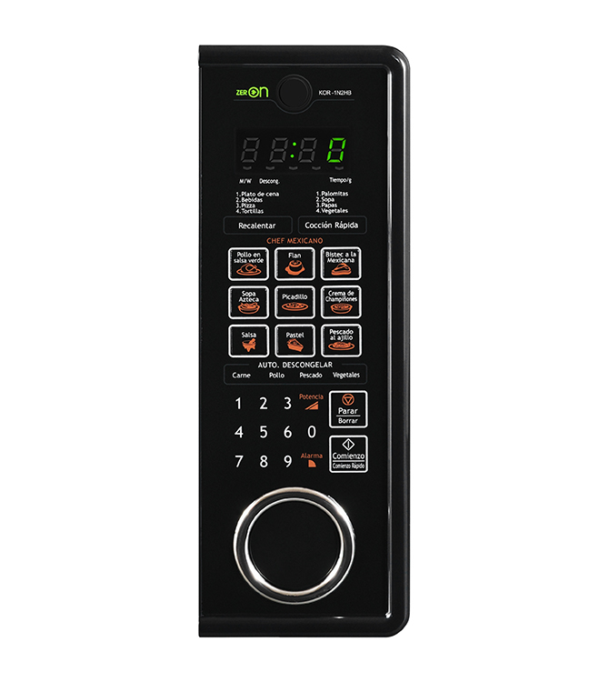 Daewoo KOR-1N2HB microwave Black Solo microwave Countertop – image 4