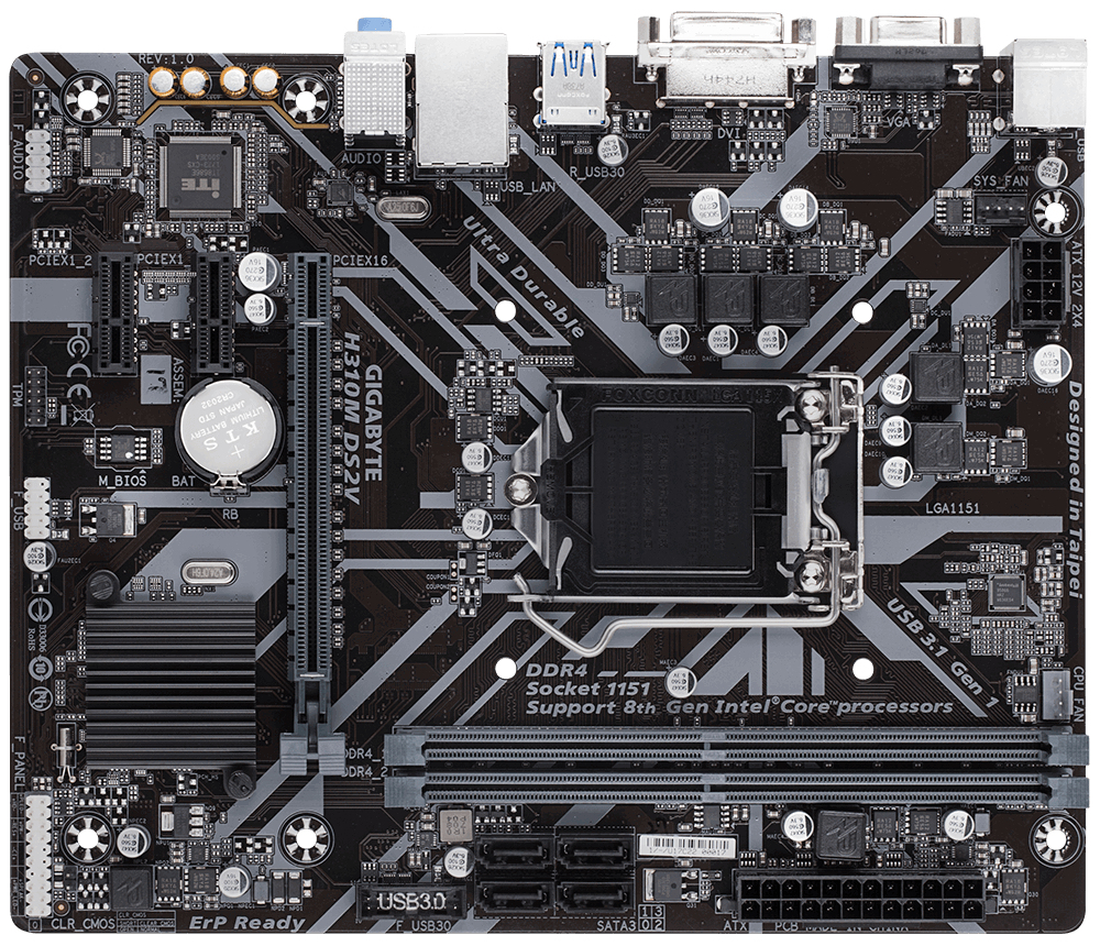 GIGABYTE H310M DS2V – image 3
