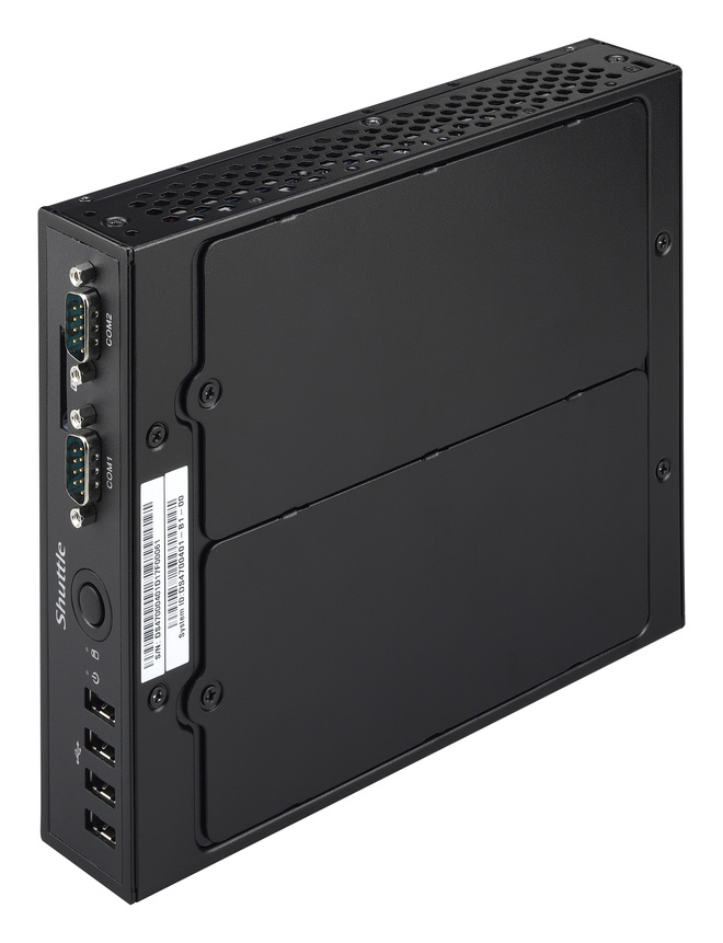 Shuttle DS437 PC/workstation barebone USFF Black 1037U BGA 1023 – image 6
