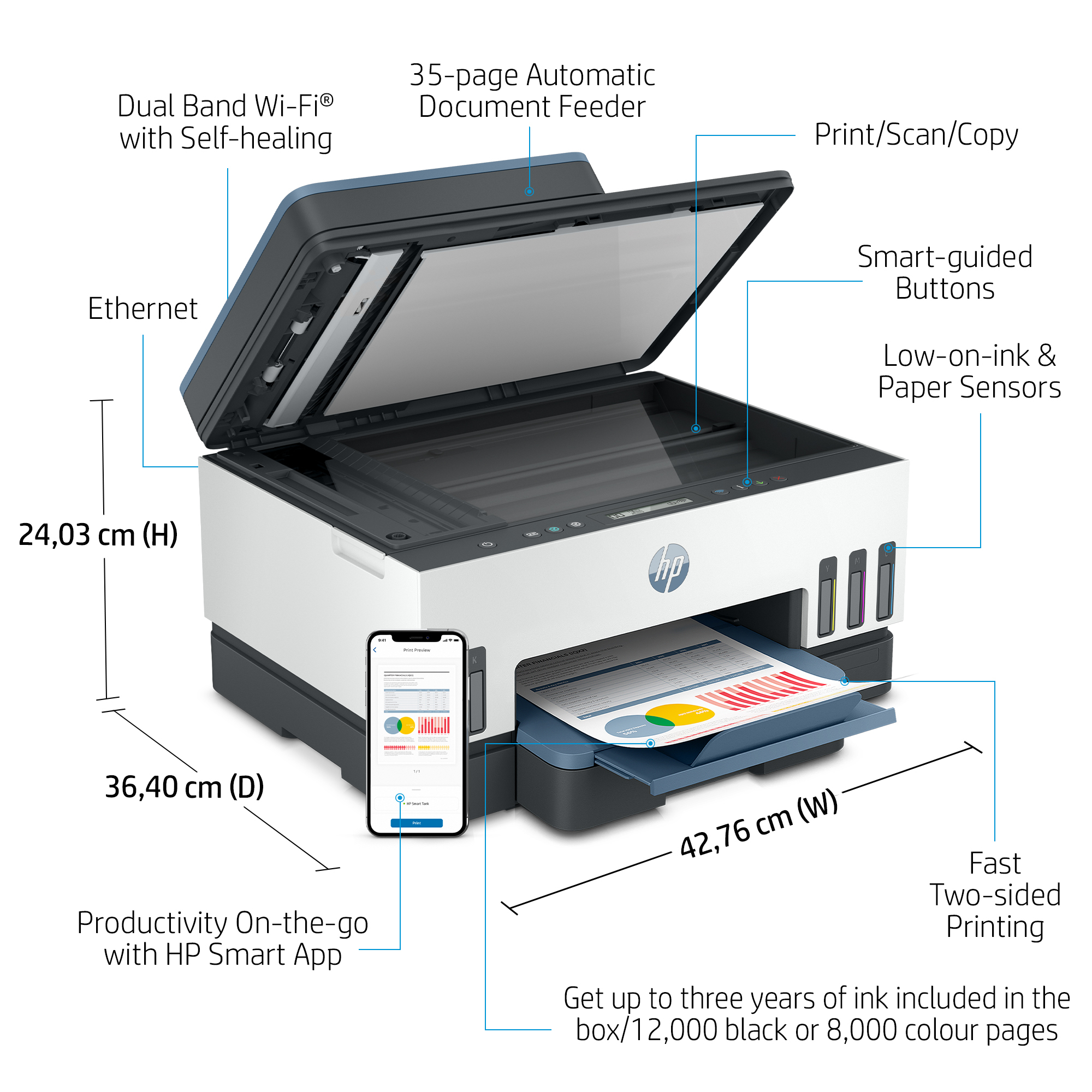 HP Smart Tank 7306 All-in-One Printer – image 5