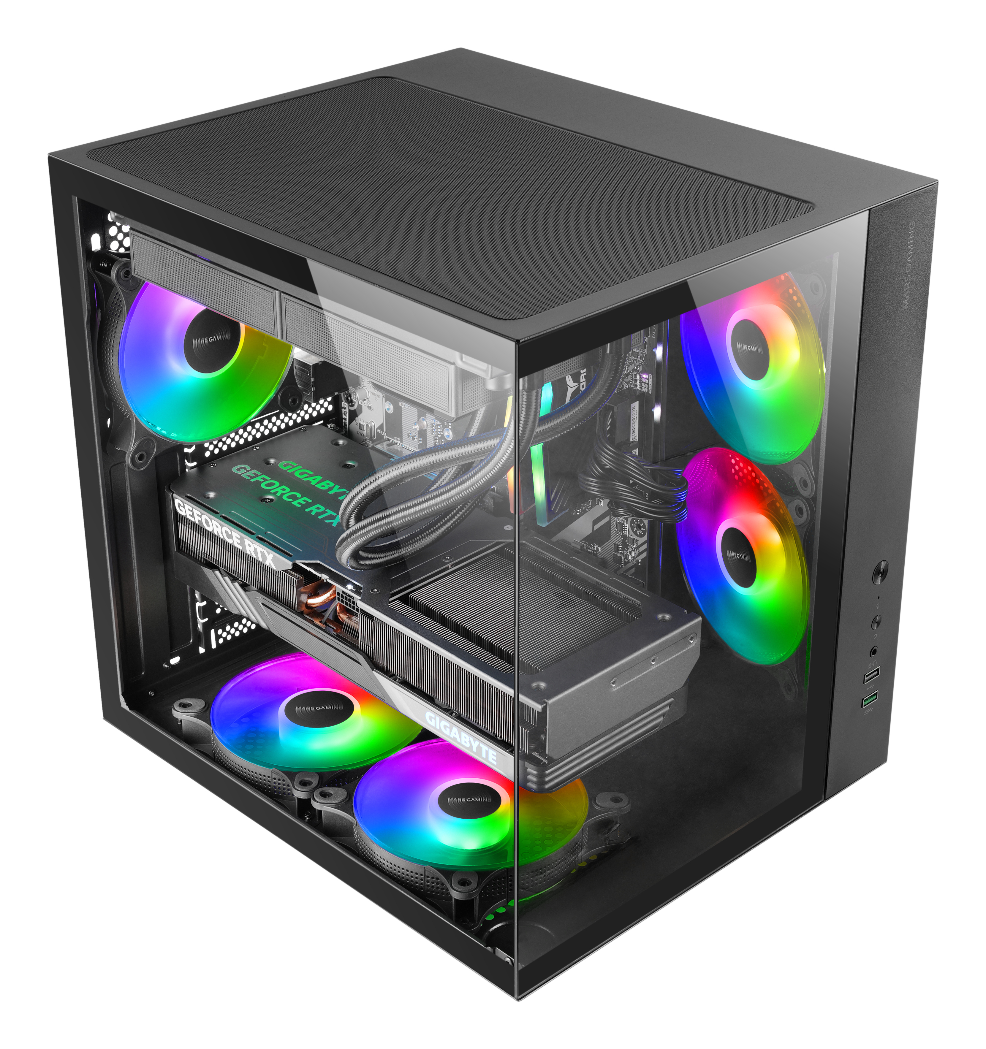Mars Gaming MCV-ONE Midi Tower Black image 2