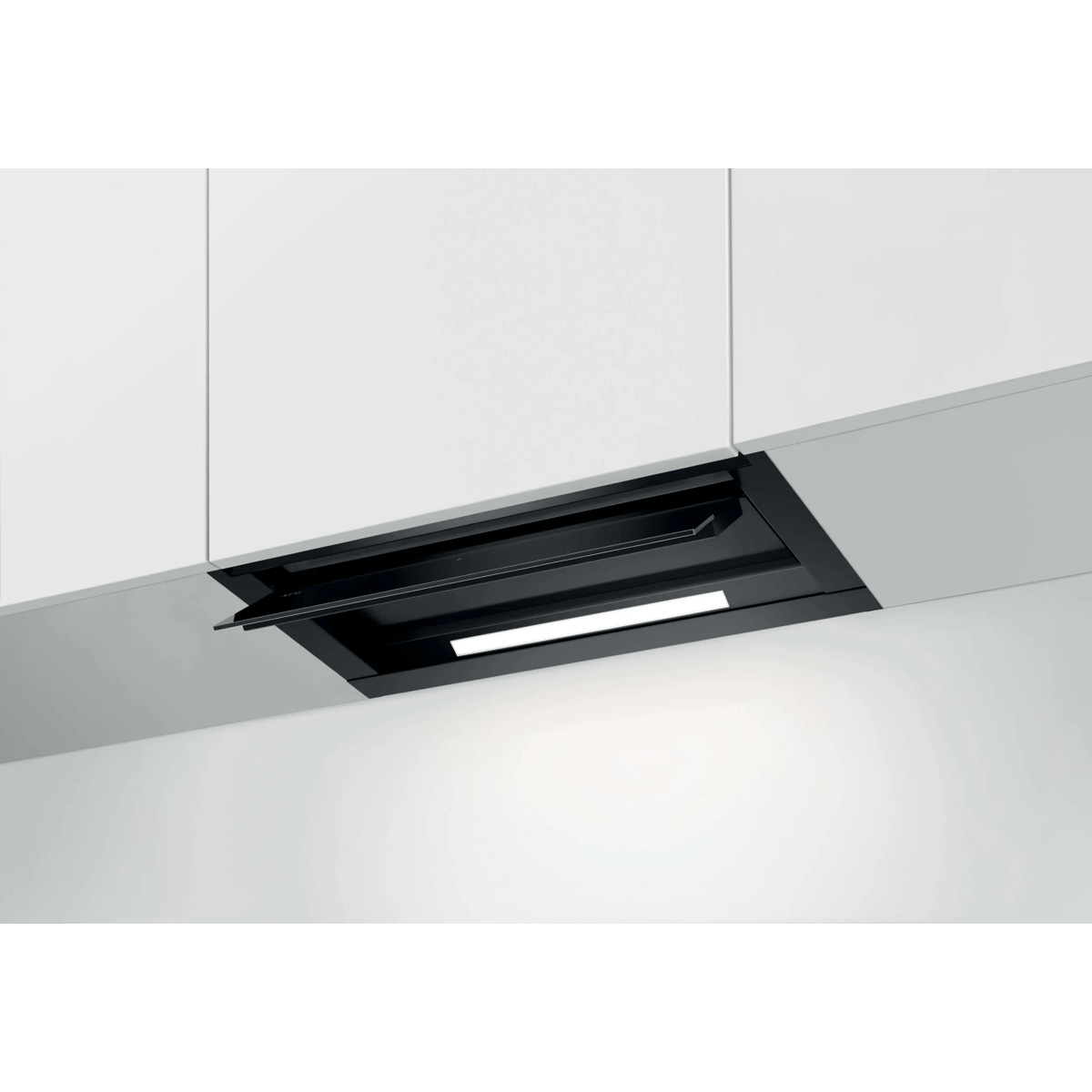 AEG NDE566DB Semi built-in (pull out) Black 560 m³/h – image 1