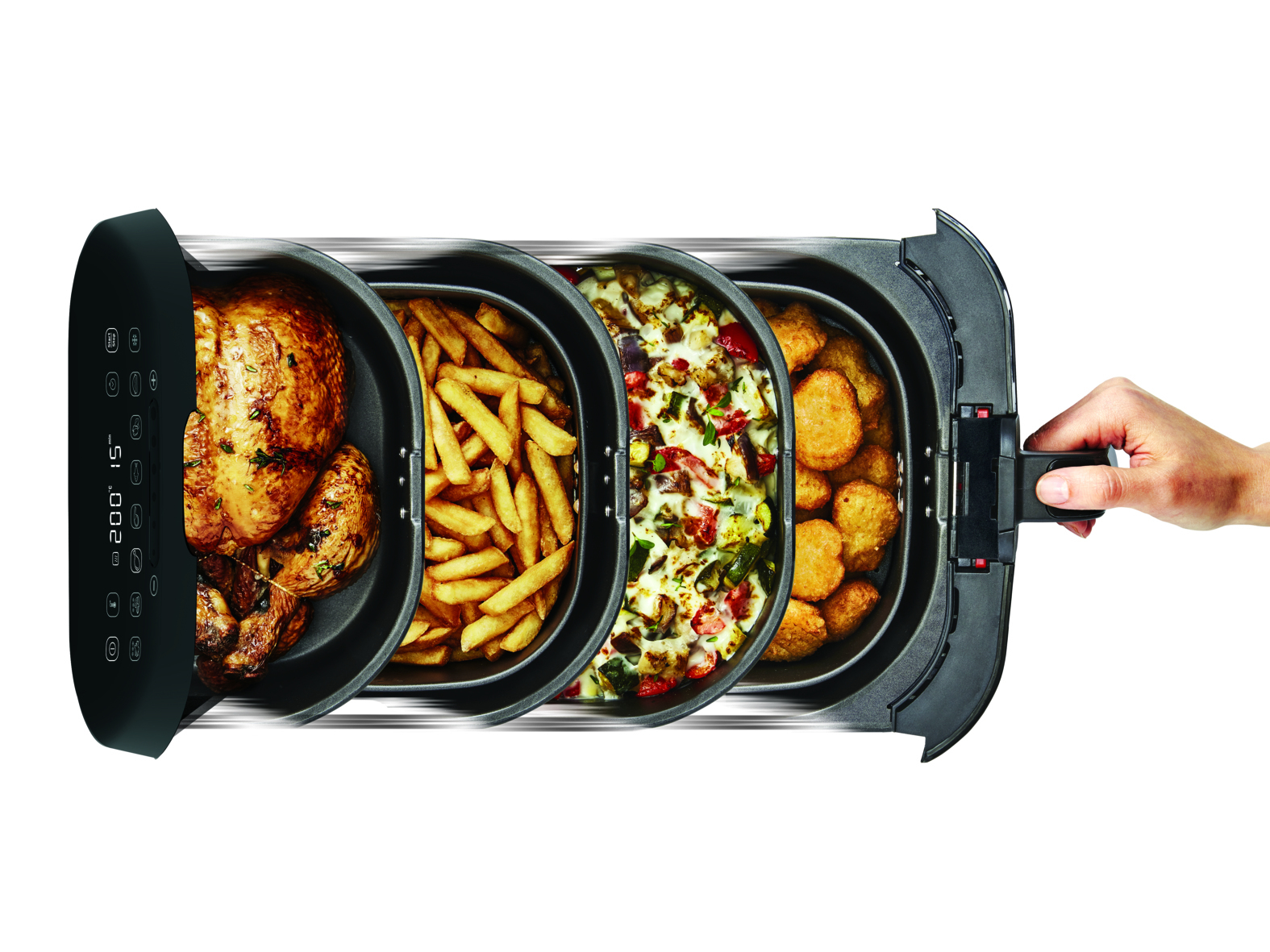 Tefal Ultimate FX2020 fryer Single Stand-alone Hot air fryer Black, White – image 7