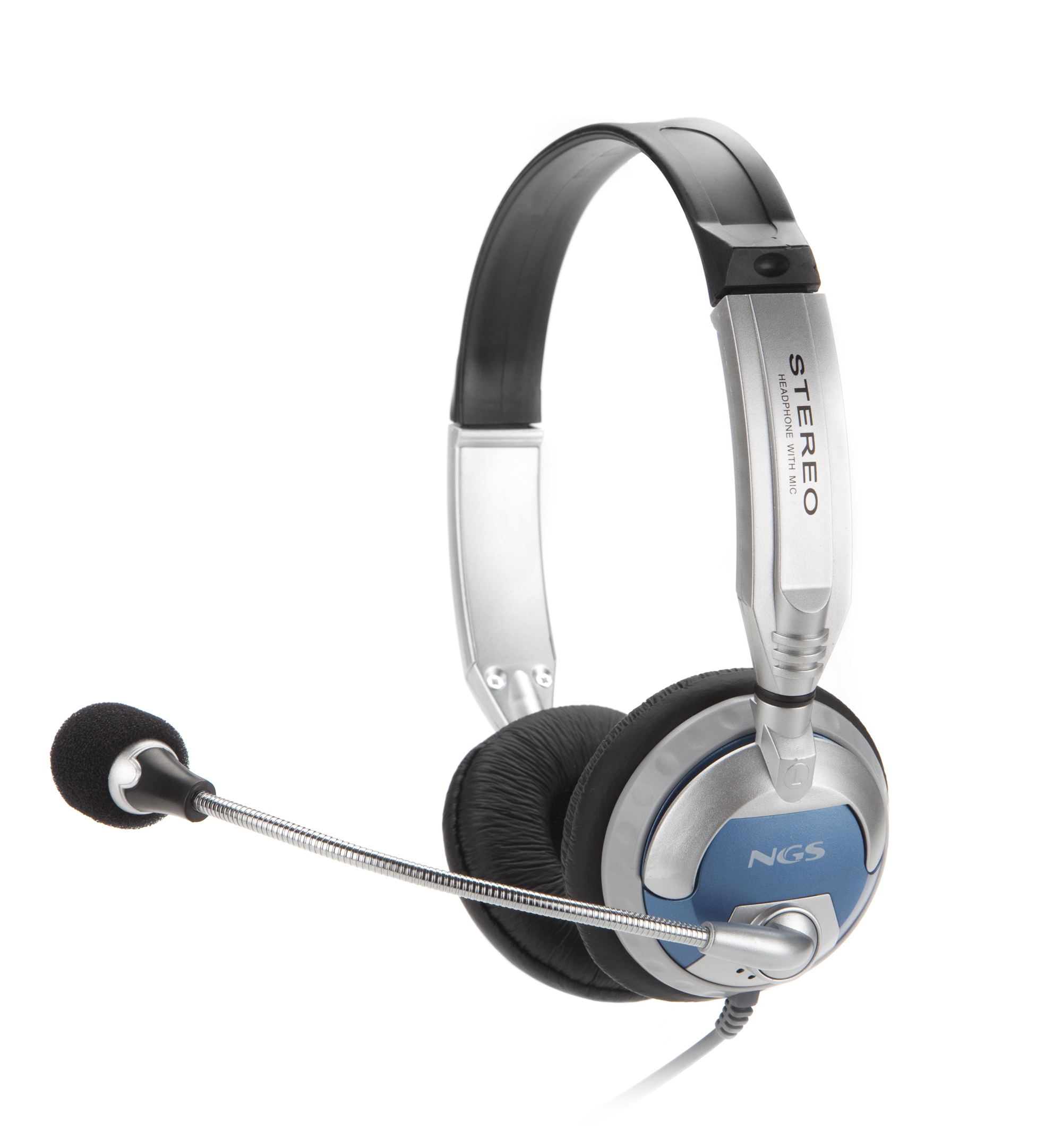NGS MSX6Pro Headset Wired Head-band Calls/Music Grey