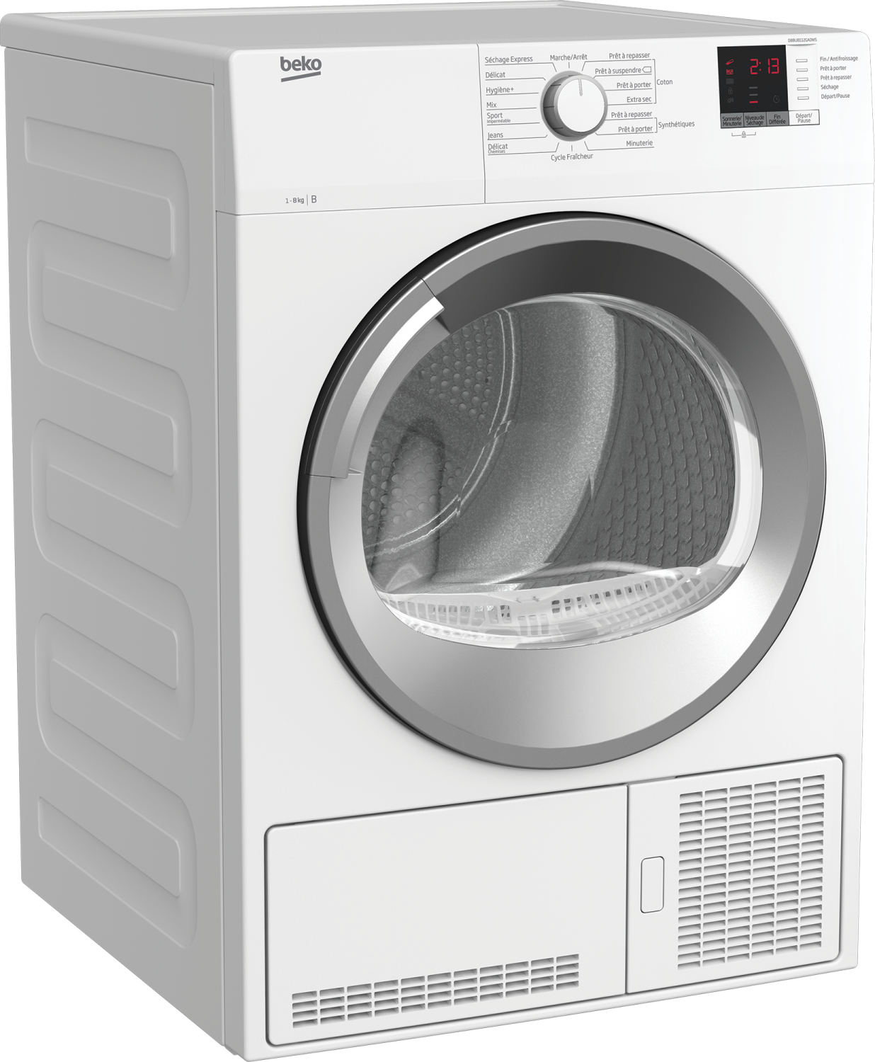 Beko DBBU8112GA0WS tumble dryer Freestanding Front-load – image 6