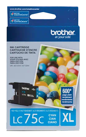 Brother LC75CS ink cartridge 1 pc(s) Original High (XL) Yield Cyan – image 2