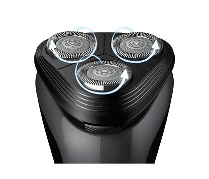 Philips 1000 series S1112/02 men's shaver Rotation shaver Anthracite, Black, Stainless steel – image 2