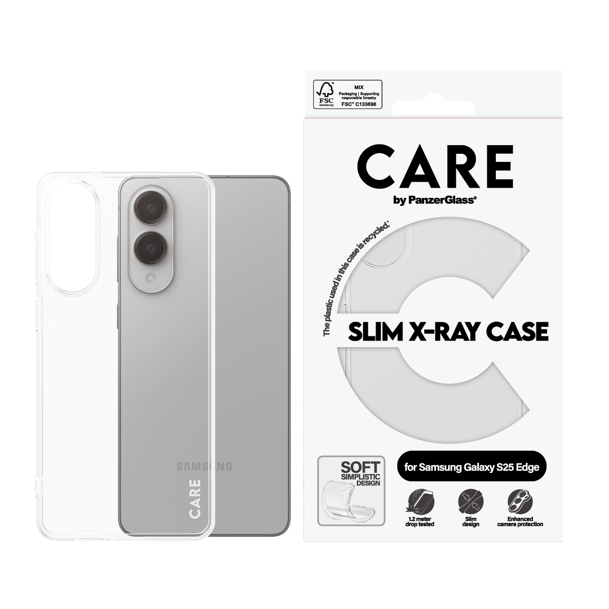PanzerGlass CARE™ by PanzerGlass® X-Ray Case Samsung S25 Edge – image 2