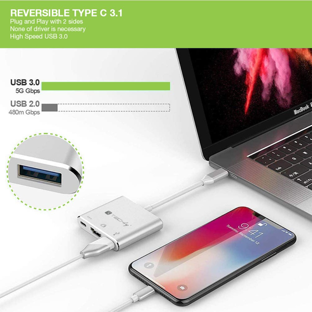 Techly IADAP USB31-HDMIPTY – image 7