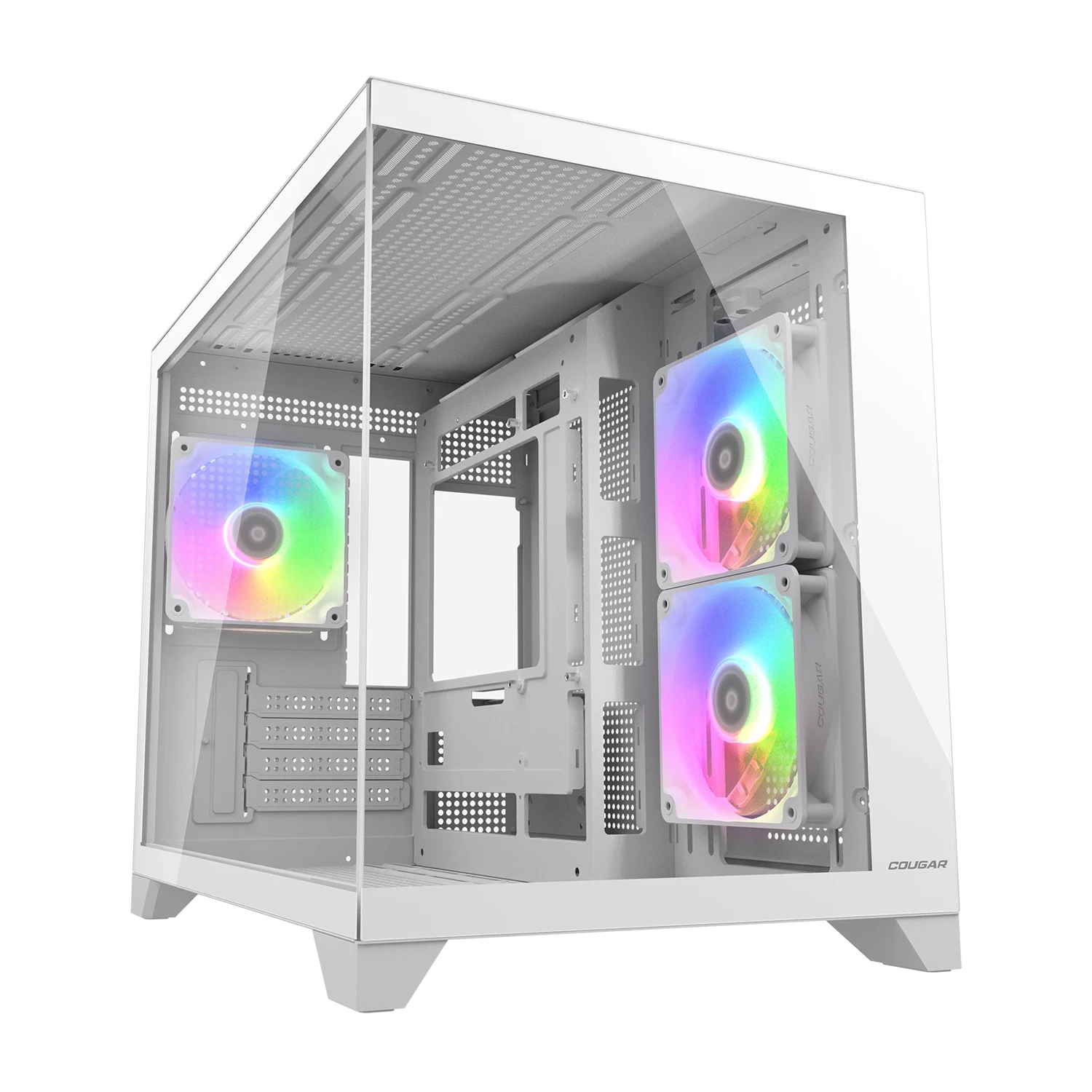 COUGAR Mini Tower Case, FV150 ARGB, White