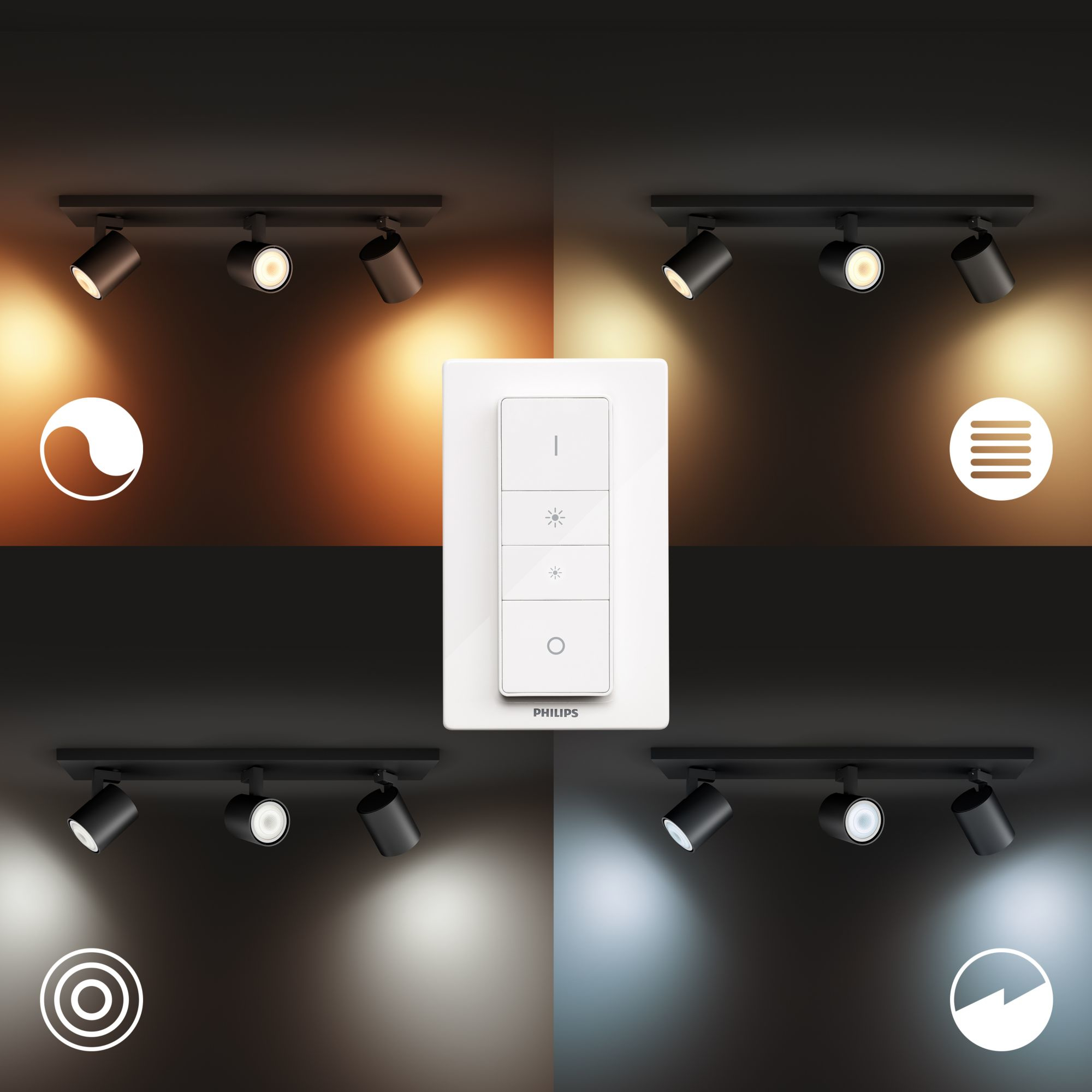 Philips by Signify Philips Hue White ambience Runner triple spotlight – image 4