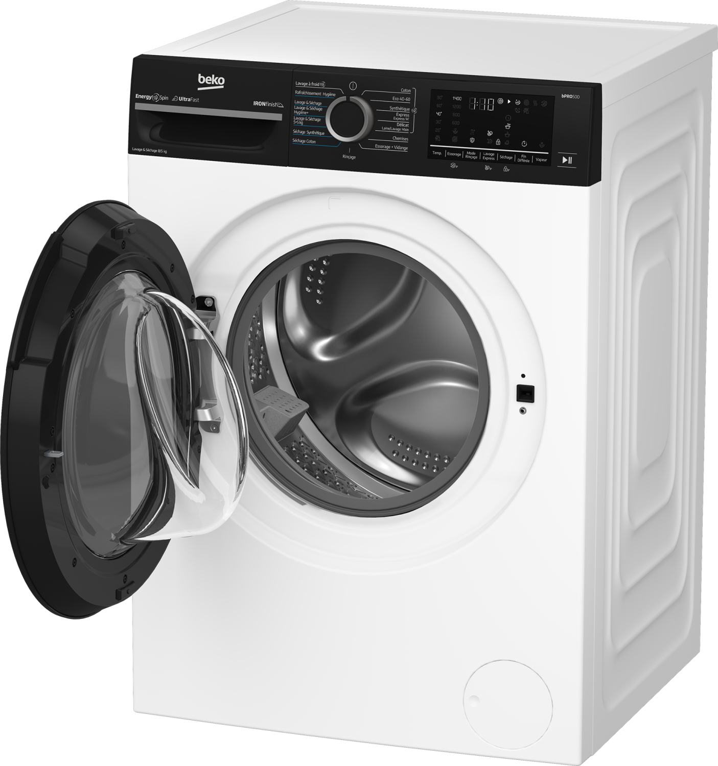 Beko BM3DT48501W washer dryer Freestanding Front-load White – image 8