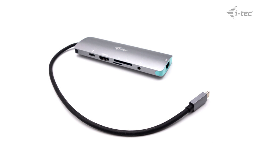 i-tec USB-C Metal Nano Docking Station 4K HDMI LAN + Power Delivery 100W - C31NANODOCKLANPD - Miniatura 5