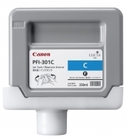 Canon PFI-301C Pigment Cyan Ink Cartidge