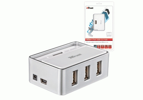 Trust SliZe 4 Port USB 2.0 Hub – image 2