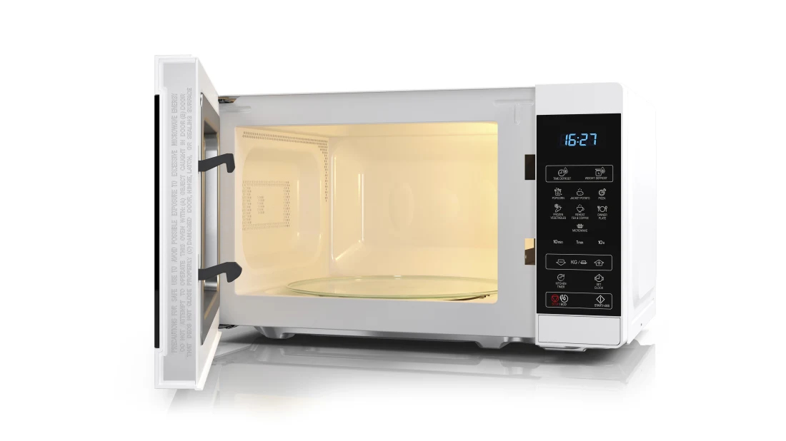 Sharp YC-MS02E-W microwave Black, White Solo microwave Countertop – image 4