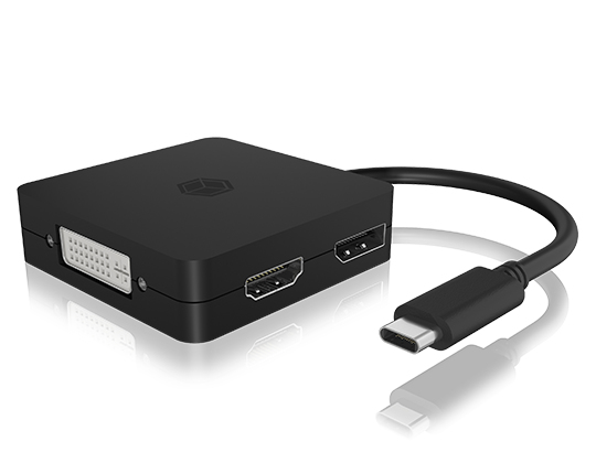 ICY BOX IB-DK1104-C USB graphics adapter – image 3