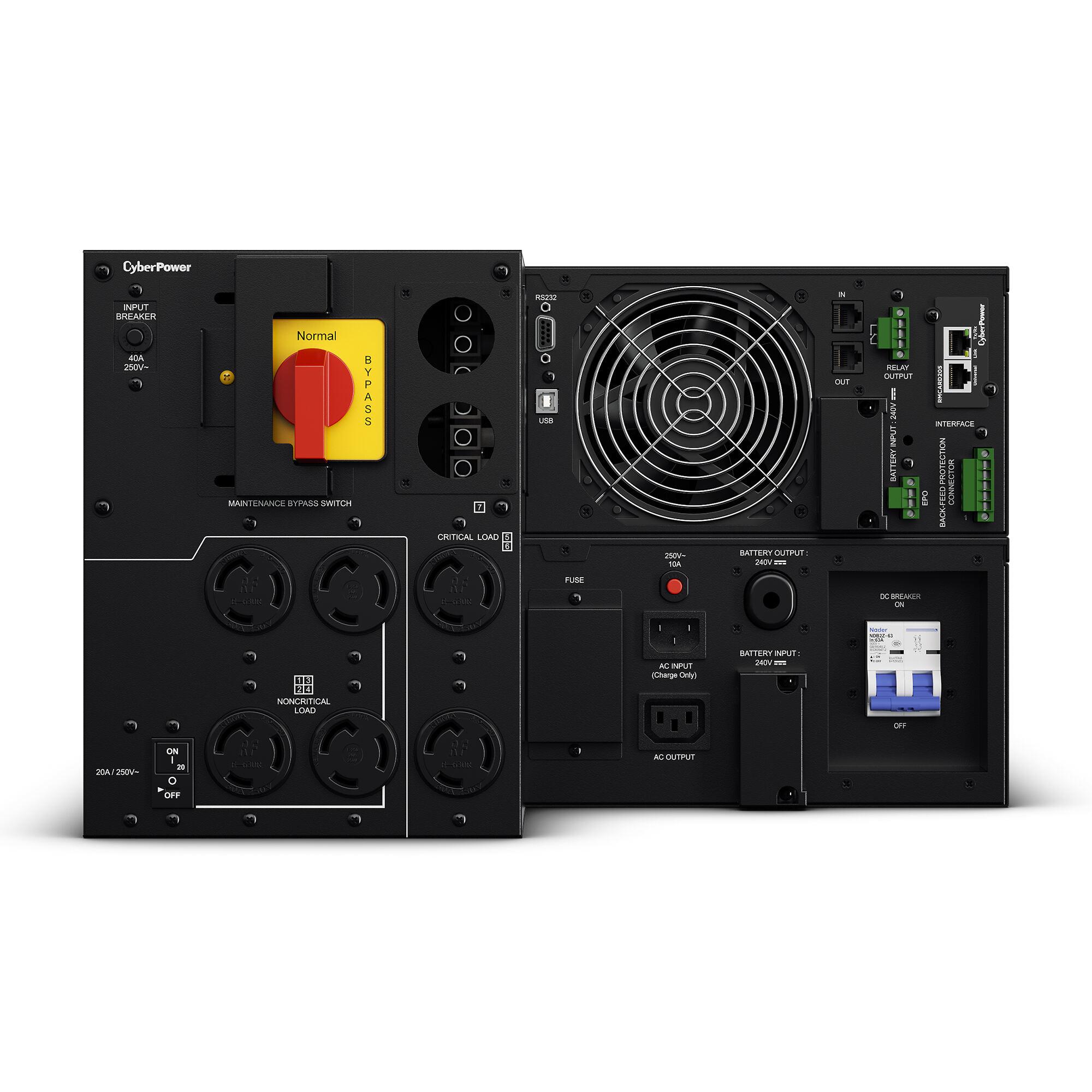 CyberPower OL6KRTMB uninterruptible power supply (UPS) Double-conversion (Online) 6 kVA – image 3