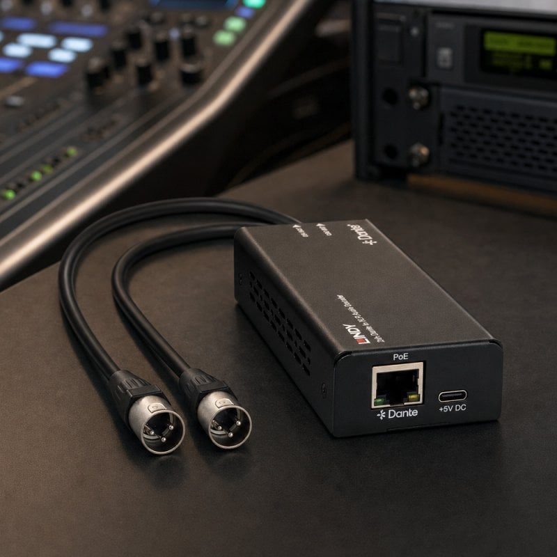 Lindy 70619 audio converter Black – image 2