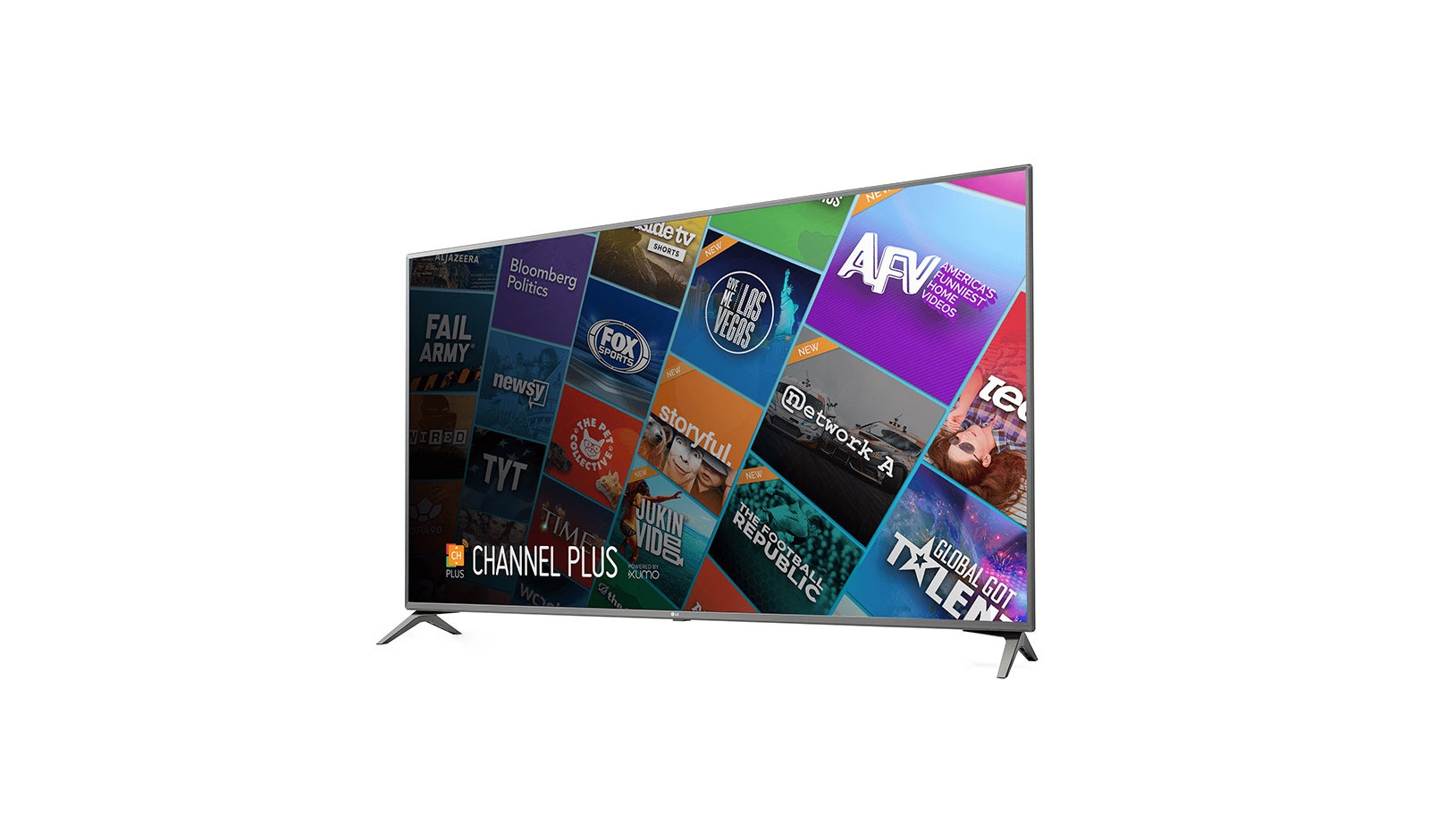 LG 75UJ6450 TV 190.5 cm (75") 4K Ultra HD Smart TV Wi-Fi Black, Metallic – image 2