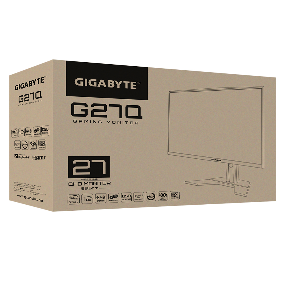 GIGABYTE G27Q-AU computer monitor – image 8