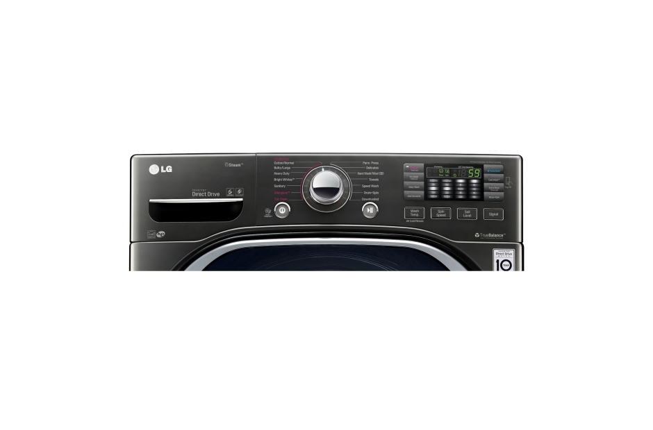 LG WM4370HKA washing machine Front-load 1300 RPM Black – image 3