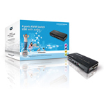 Conceptronic 4 ports USB KVM Switch w/ audio – image 1