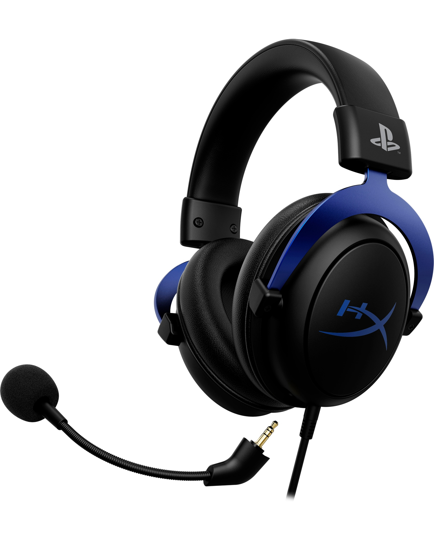 HyperX Cloud - Gaming Headset - PS5-PS4 (Black-Blue) – image 2