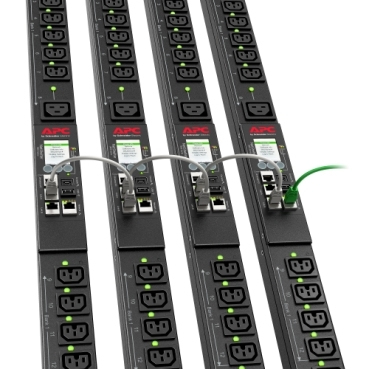 APC APDU9966 power distribution unit (PDU) 24 AC outlet(s) 0U Black