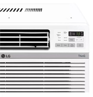 Resim LG LW1217ERSM Pencere Tipi Klima, 12000 BTU/sa, 51 m², Beyaz
