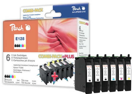 Peach 314531 ink cartridge 6 pc(s) Black, Cyan, Magenta, Yellow