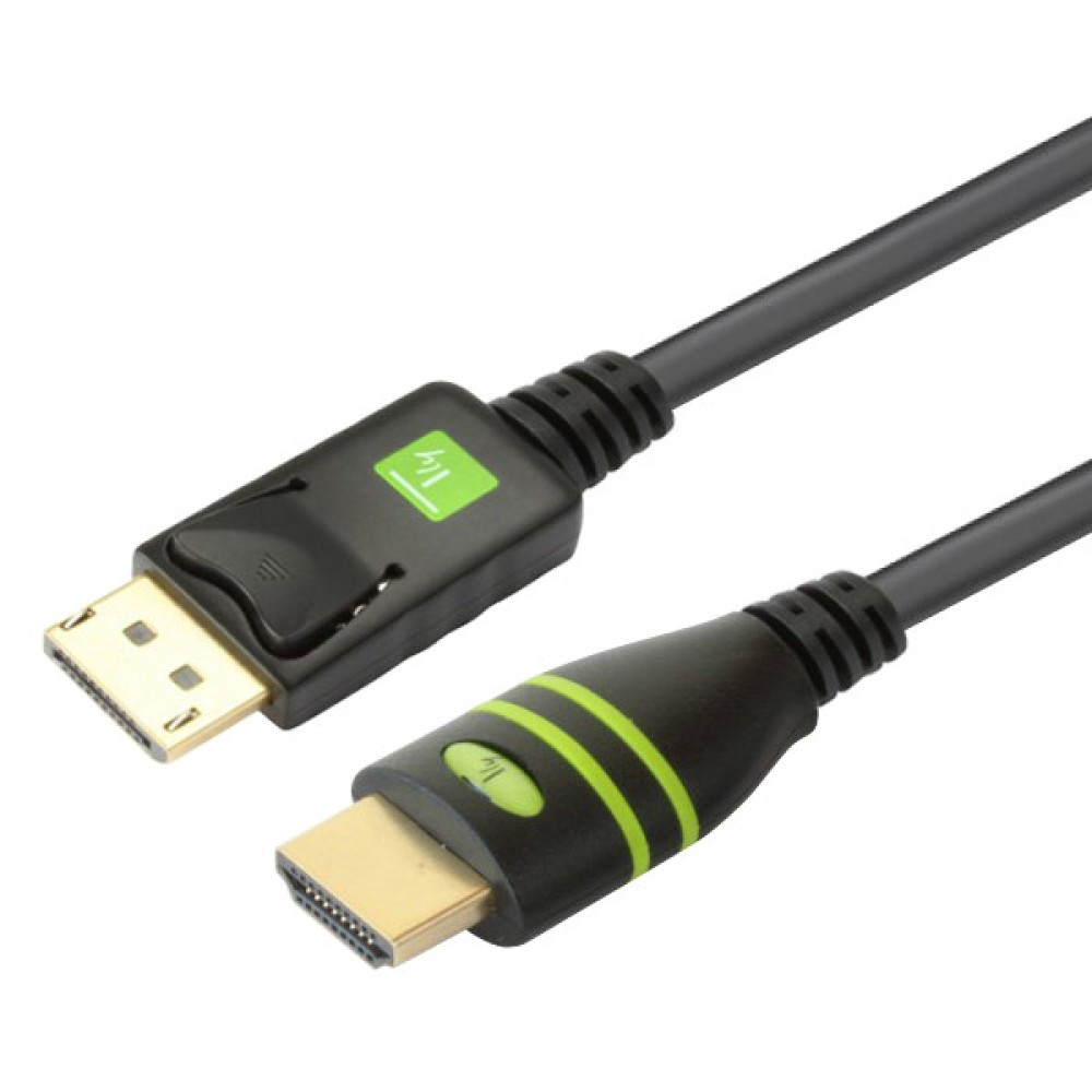 Techly Cavo Convertitore da DisplayPort a HDMI 1 m (ICOC DSP-H-010)
