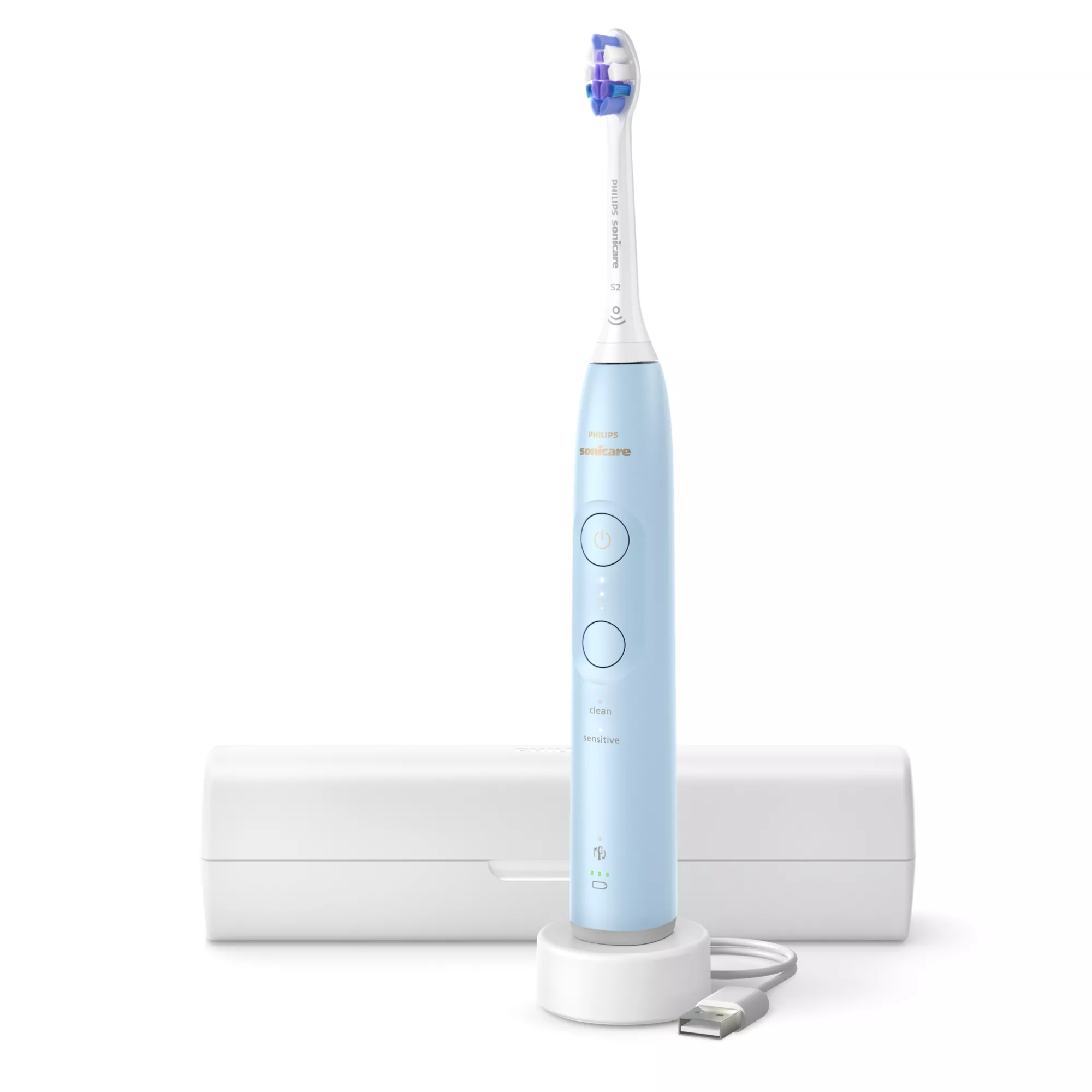 Philips Sonicare 6100 series Series 6100 HX7406/02 Rechargeable toothbrush – image 1