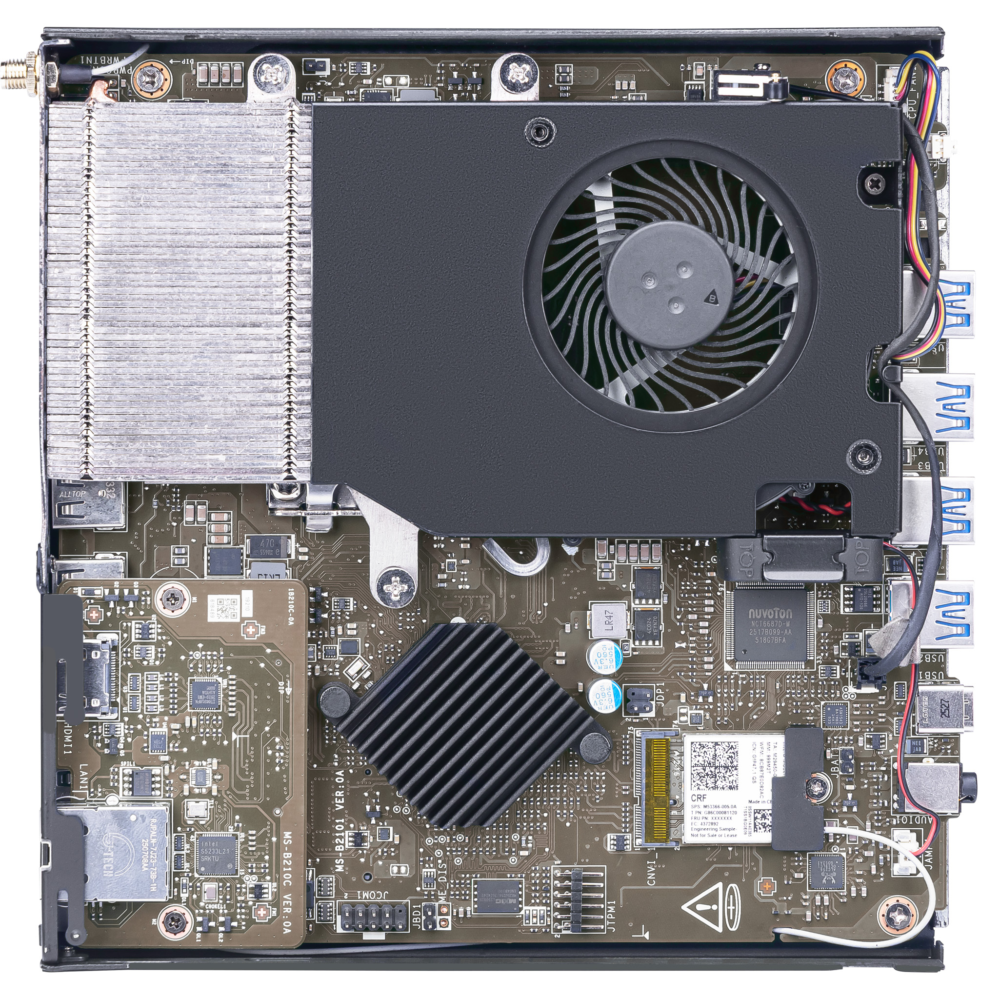MSI PRO DP10 A14MG-004BEU PC/workstation Intel® Core™ i5 i5-14400 1.1L sized PC Mini PC barebone Black image 16