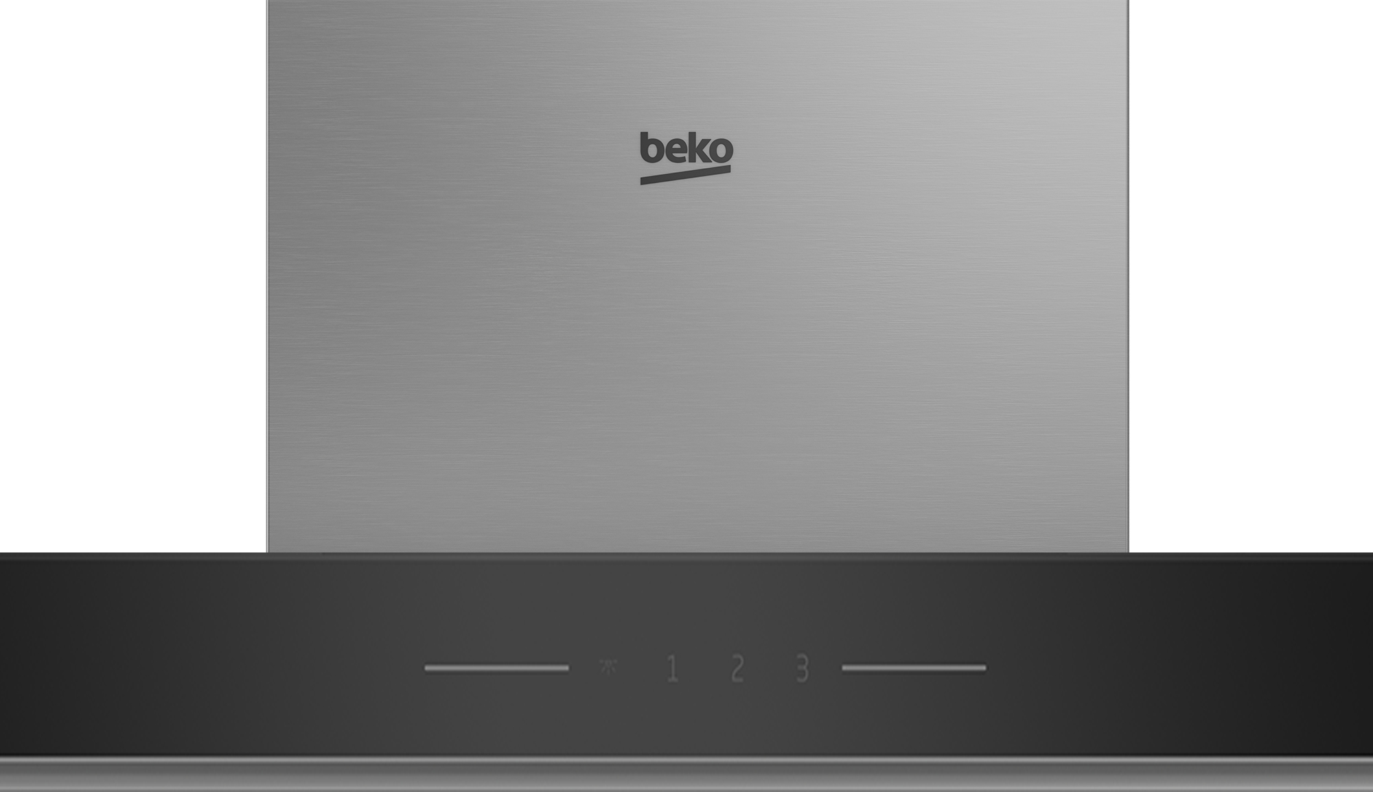 Beko BHCB93640B cooker hood Wall-mounted Black, Stainless steel 645 m³/h – image 5