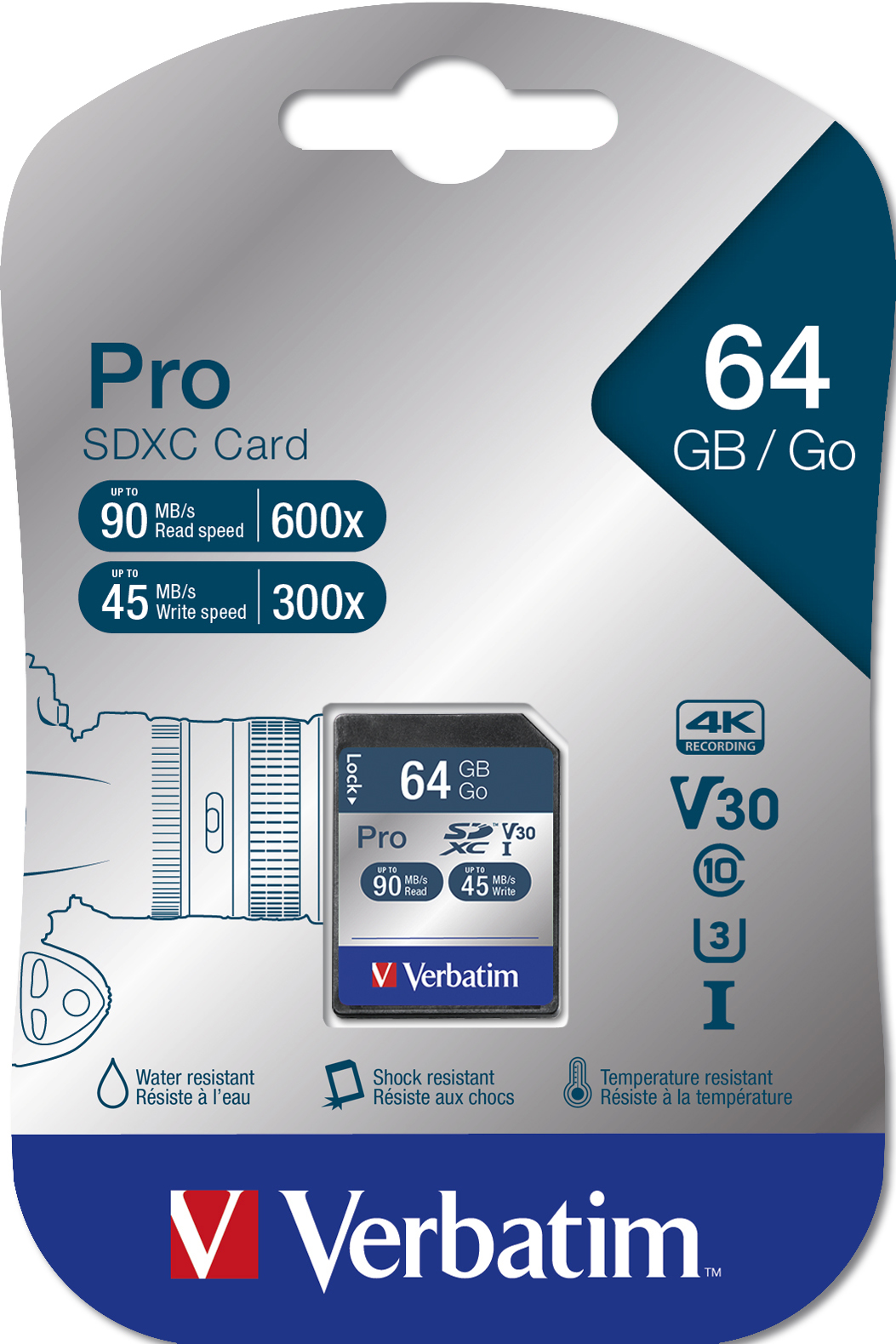 Verbatim Pro 64 GB SDXC UHS Class 10 – image 2