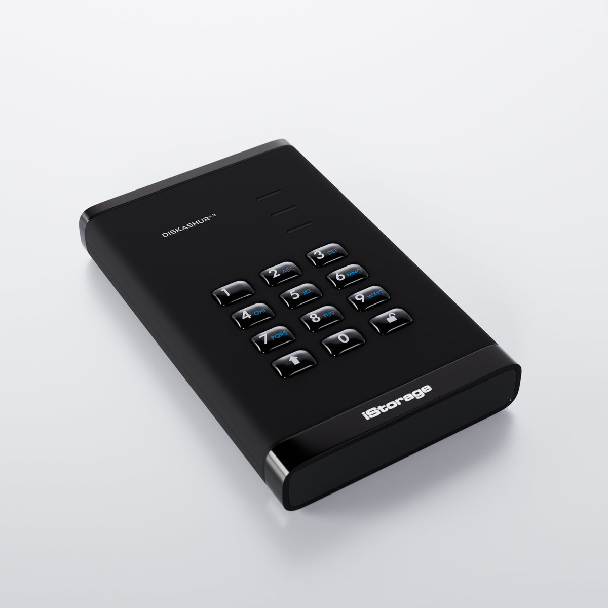 iStorage diskAshur3 Hardware Encrypted SSD by -Black image 1