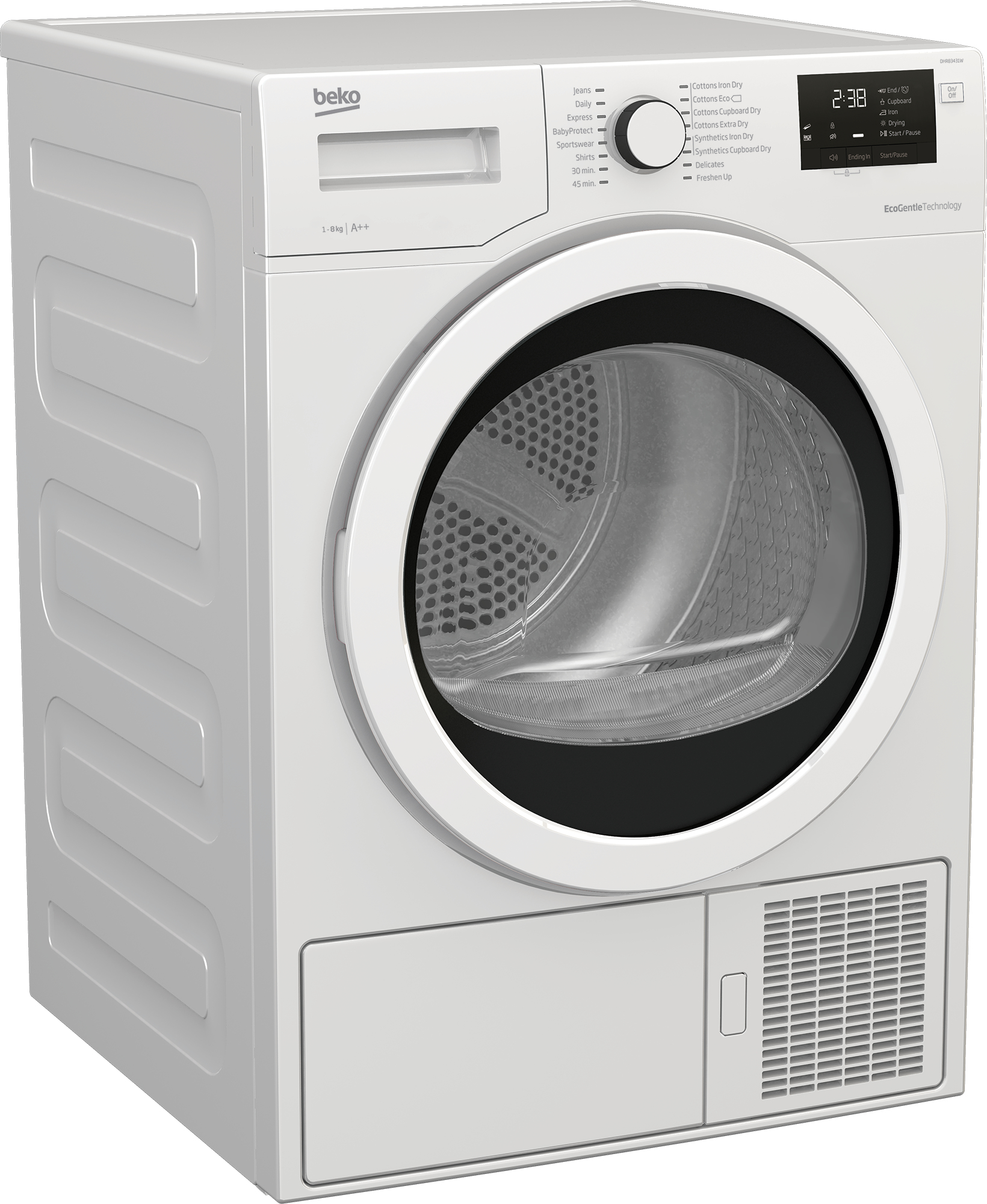 Beko DHR83431W tumble dryer Freestanding Front-load – image 2
