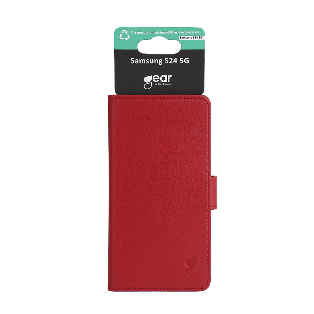 Gear Wallet Case 3 Card Slots Red - Samsung S24 – image 2