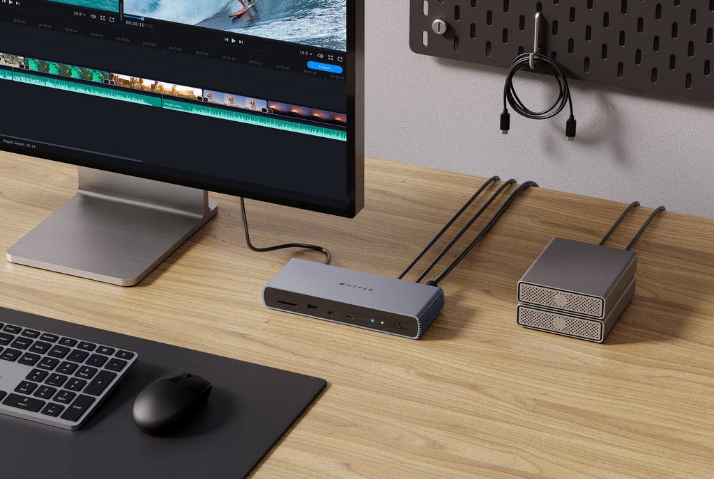 Targus HDTB4D-US laptop dock/port replicator Docking Thunderbolt 4 Grey – image 9